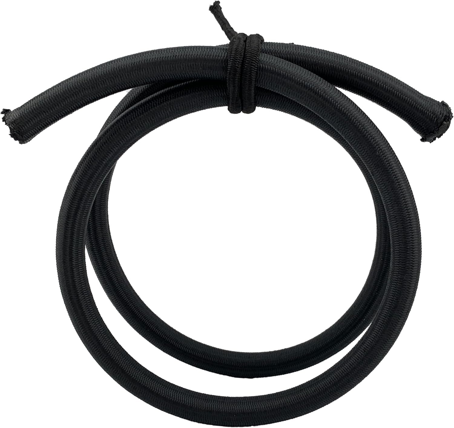10 Yards Elastic Bungee Stretch String Shock Cord Braided Band Rubber Rope Jewelry Cord Kayak Deck Tie Down Trailer Strap (12mm)